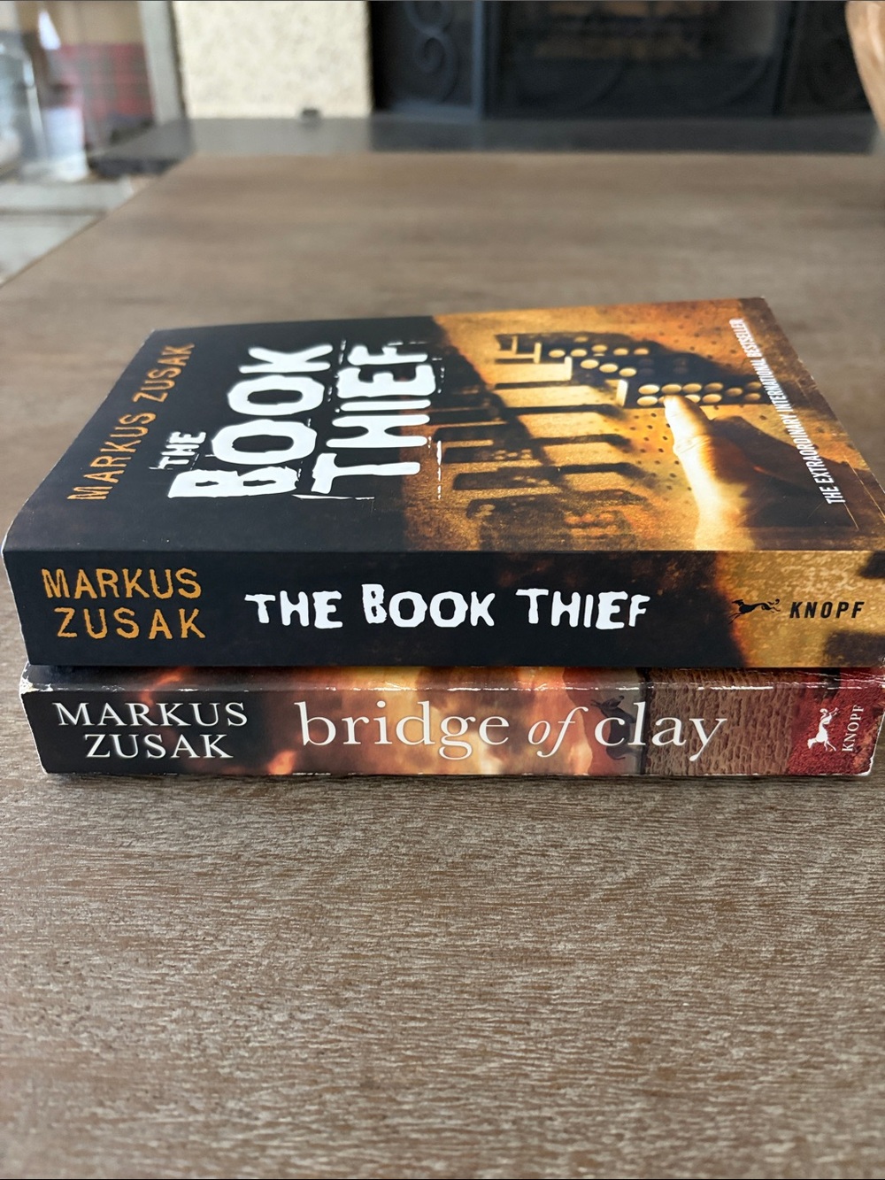 Two Bestseller Paperbacks: The Book Thief & Bridge of Clay, by Markus Zusak